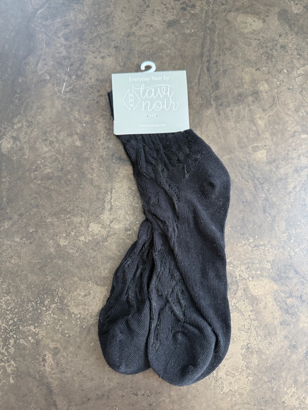 Everyday Noir by Stori Noir - Men’s Black Casual Socks